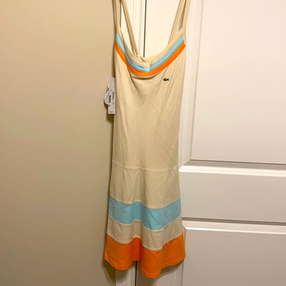 Lacoste Pique Stretch Tennis Dress Size 6 BNWT